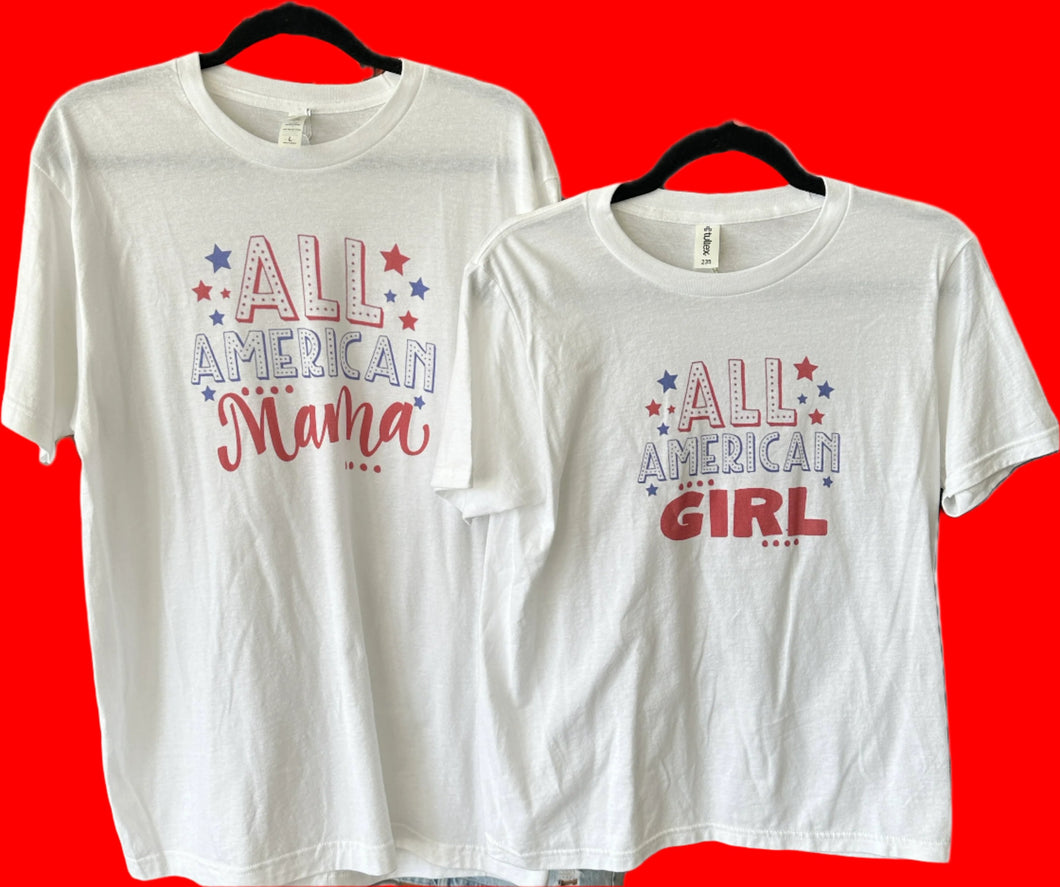 All American Mama T-Shirt