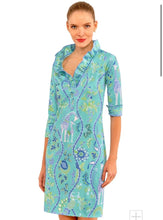 Load image into Gallery viewer, Gretchen Scott  Ruffneck Dress- Jungle Symphony