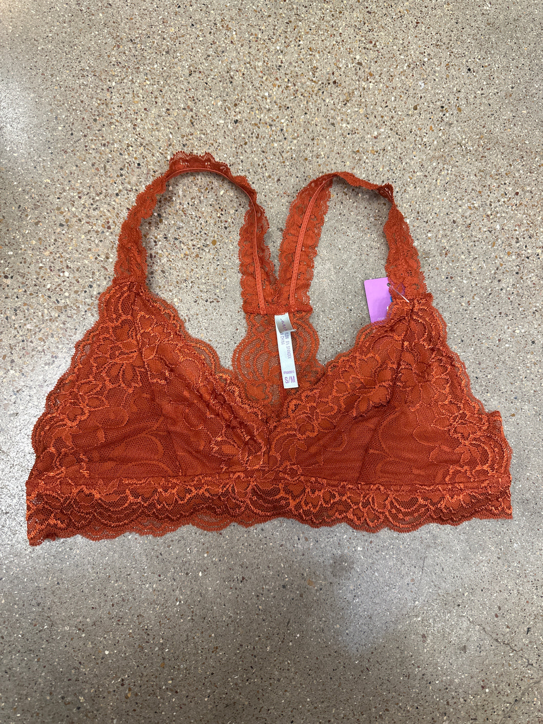 Racer Back Lace Bralette