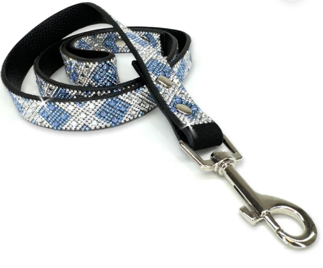 Jacqueline Kent Mariners Light Blue Dog Leash