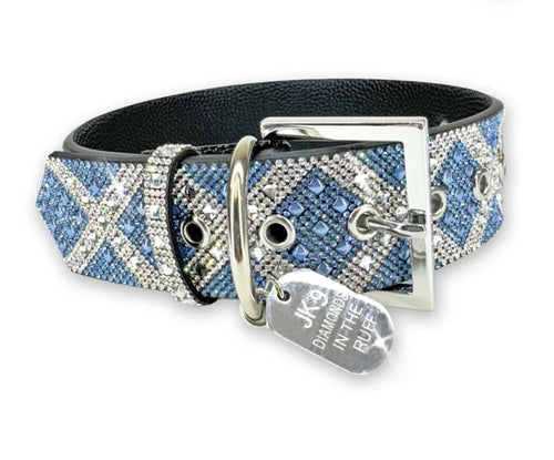 Jacqueline Kent Mariners Light Blue Dog Collar