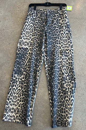 Animal Print Cargo Pant