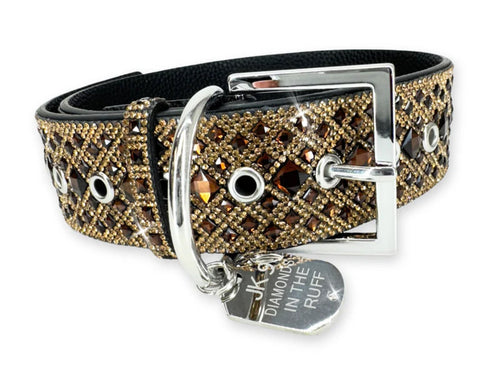 Jacqueline Kent Cocoa Dog Collar