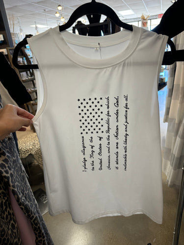 Flag Graphic Tank