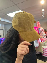 Load image into Gallery viewer, Corduroy Baseball Cap