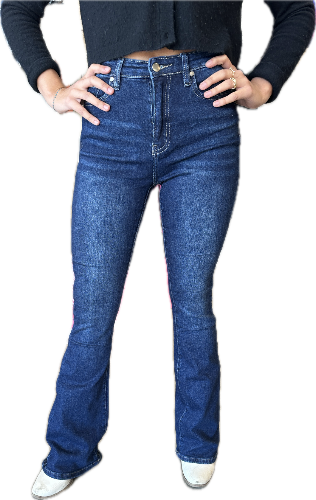 U Jeans Dark Flare