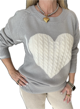 Load image into Gallery viewer, Heart Sweater