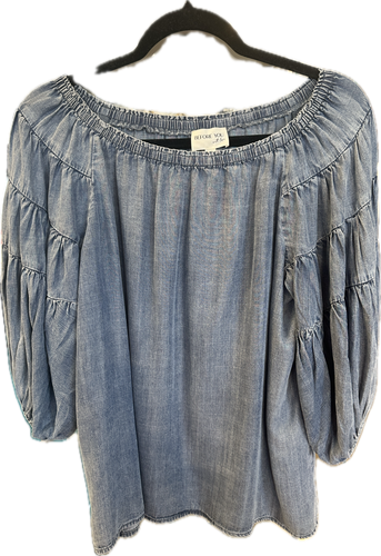 Denim Top Large