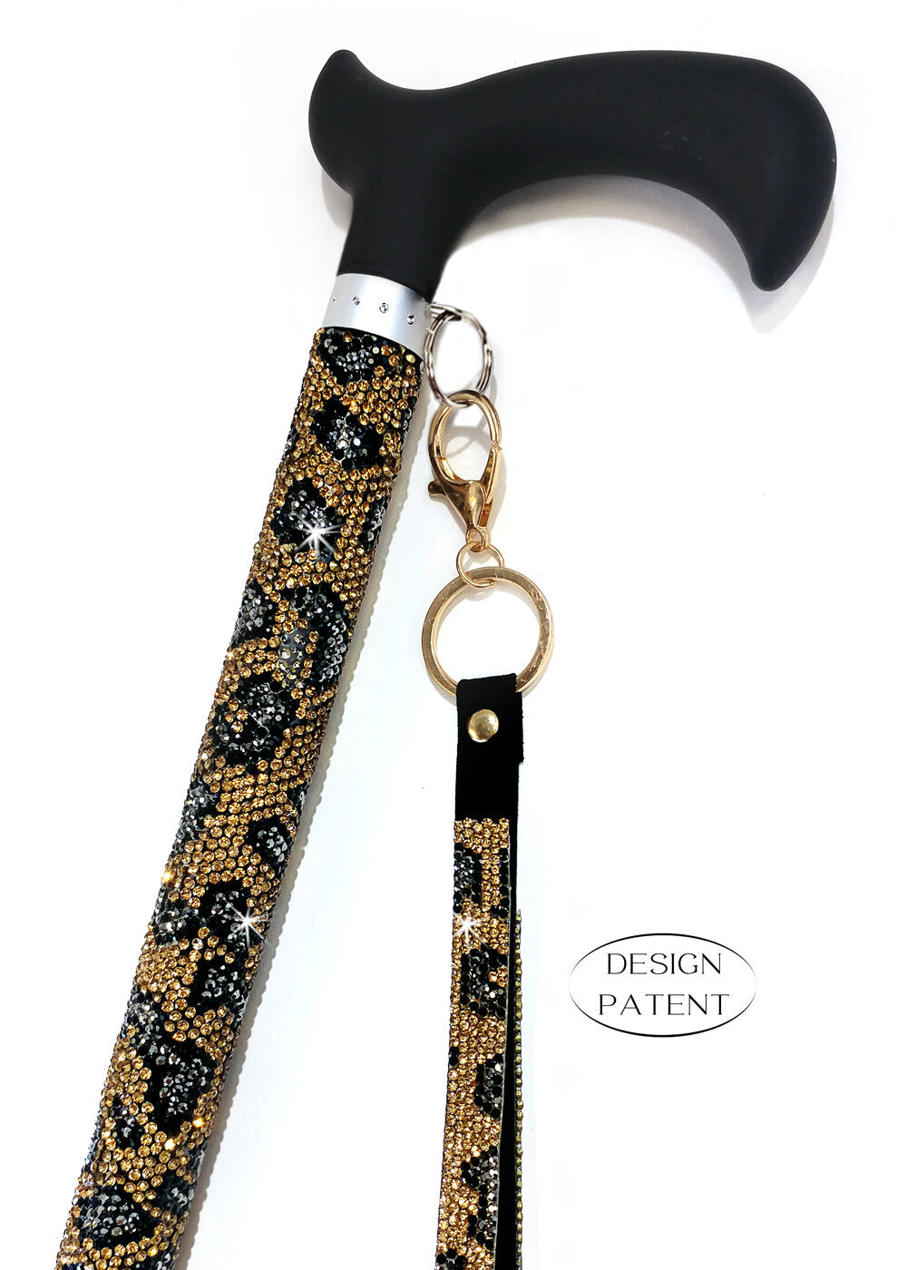 Jacqueline Kent Leopard Cane