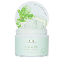 Load image into Gallery viewer, FHF Lime So Fine Foaming Body Polish