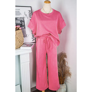 Loose Tee and Pants Set