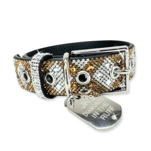 Jacqueline Kent Dog Collar Mariners Gold