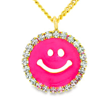 Load image into Gallery viewer, Tova Mini Be Happy Necklace