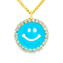 Load image into Gallery viewer, Tova Mini Be Happy Necklace