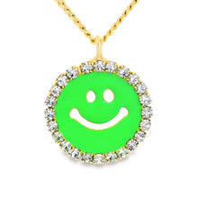 Load image into Gallery viewer, Tova Mini Be Happy Necklace