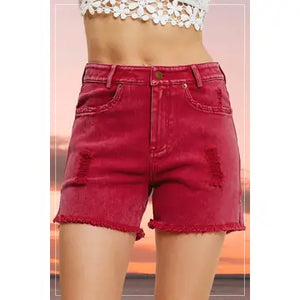 Denim Shorts Colors Mineral Wash