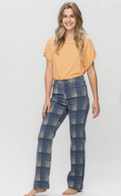 Load image into Gallery viewer, Judy Blue Plaid Jeans