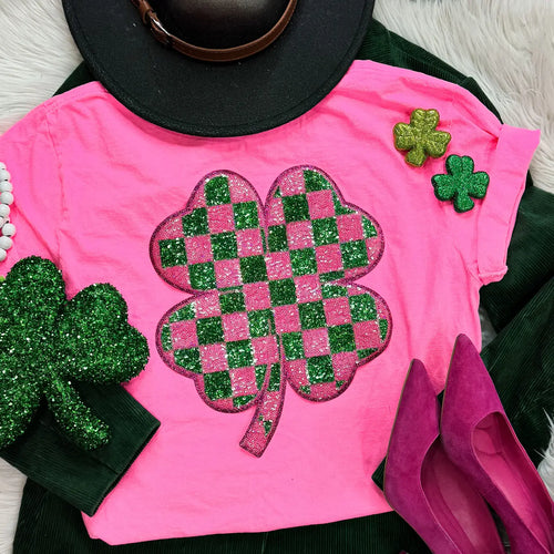 Shamrock Sequin Shirt