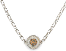 Load image into Gallery viewer, FRENCH KANDE LOIRE SWAROVSKY ANNECY NECKLACE SILVER