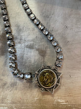 Load image into Gallery viewer, French Kande Swarovski and Mini Colonies Medallion