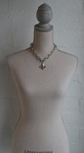 Load image into Gallery viewer, French Kande Lourdes Chain with fk Fleur Pendant