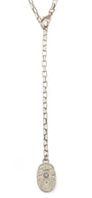 Load image into Gallery viewer, French Kande Loire Lariat Necklace Silver