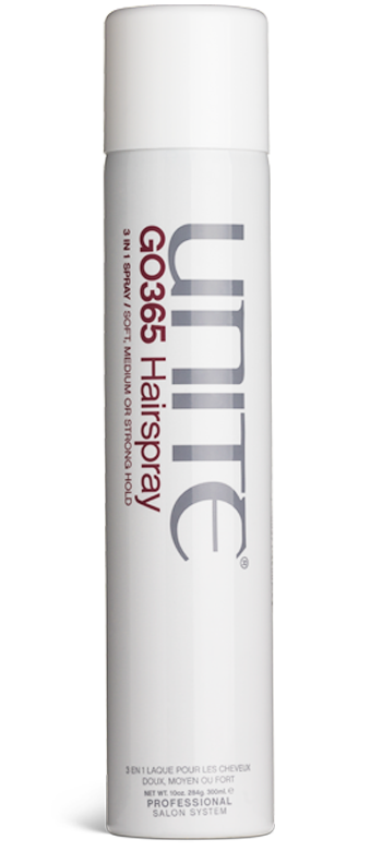 Unite GO365 Hairspray- Med to Strong Hold 3 IN 1  Spray