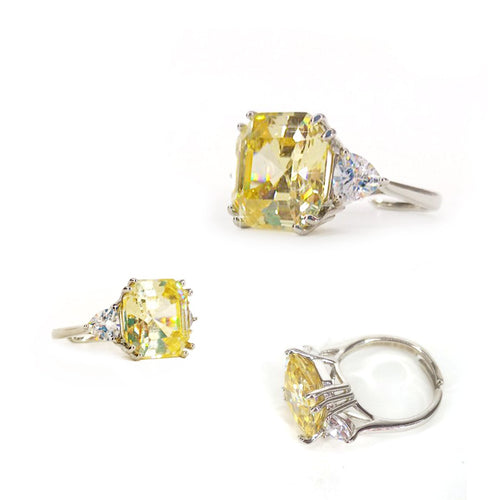 Jacqueline Kent Yellow Diamond Ring