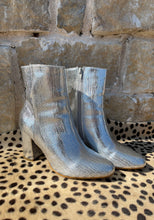 Load image into Gallery viewer, Gia Silver Bootie