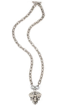 Load image into Gallery viewer, French Kande Honfleur Chain with Filigree Miel Pendant and Pearl