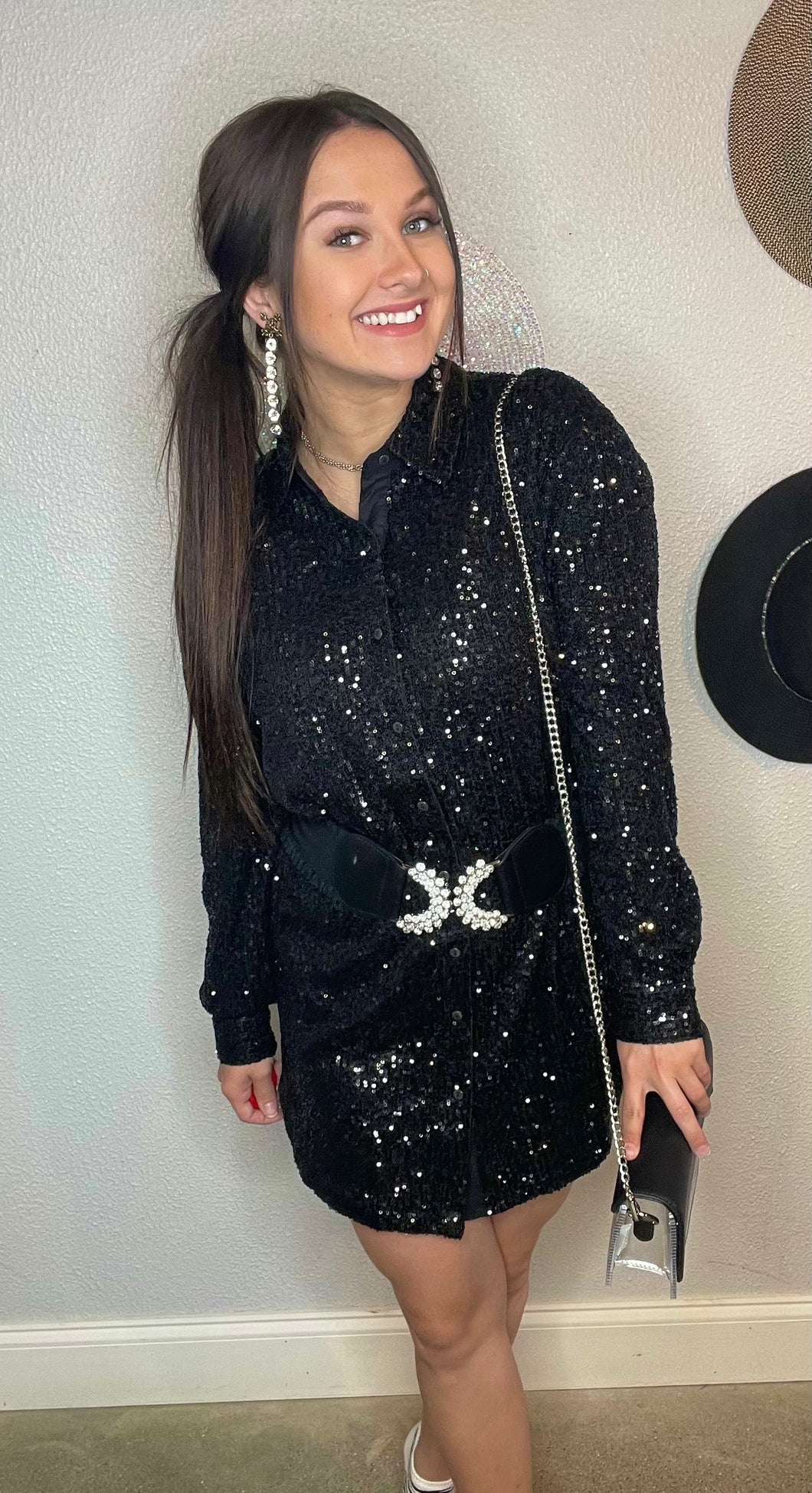 Night Out Sequin Dress