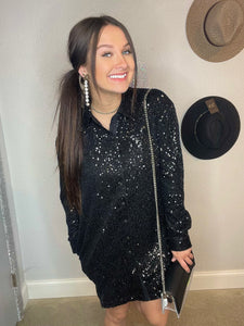 Night Out Sequin Dress