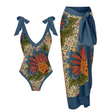Load image into Gallery viewer, Aisha Swimsuit with Sarong