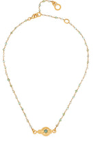 Load image into Gallery viewer, French Kande Micro Peruvian Opal Mini Dunkerque Necklace