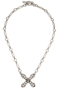 French Kande Toulouse Chain with Austrian Crystal French Kiss