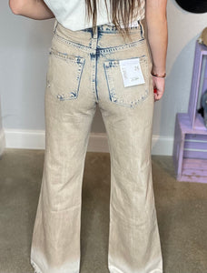 90's Dirty Wash Vintage Flares